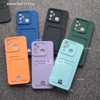 ราคา Infinix Hot 20 5G Infinix Hot 12 Play Softcase Prokamera Silicon Matte Card Case Card Slot Case Infinix Hot 20 5G Infinix Hot 12 Play (29143043385)