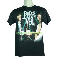 ราคา เสื้อวง Pierce The Veil ไซส์ยุโรป เพี๊ยชเดอะเวล PTA1574 งานวินเทจ ลายอมตะ Rockyeah (6272933631)