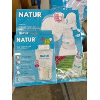 ราคา [รุ่นใหม่]ปั๊มนมมือเก็บแบบโยก เนเจอร์ รุ่น MN-3 แถมฟรีถุงเก็บน้ำนม 8oz แพ็ก 10 ราคาถูกที่สุด! (22046740858)