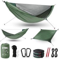 ราคา เปลสนาม เปลแค้มปิ้งพร้อมมุ้งกันยุง ETROL Camping Hammock with Mosquito Net (15561803439)