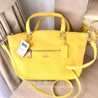 ราคา พร้อมส่งCOACH PRAIRIE SATCHEL IN PEBBLE LEATHER (3740393752)