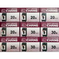 ราคา Chang - เบรกเกอร์ 220V เซฟตี้เบรกเกอร์ 10 15 20 30 40 แอมป์ เบรกเกอร์ตัดไฟ อัตโนมัติ ช้าง ของแท้ (24042089273)