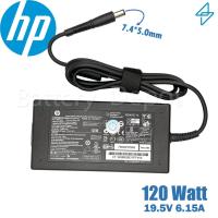 ราคา HP Adapter ของแท้ 19.5V/6.15A 120W หัวขนาด 7.4*5.0mm สายชาร์จ HP, อะแดปเตอร์ (5423216021)