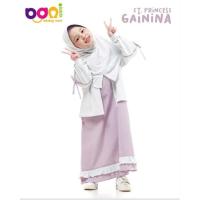 ราคา St Princess GAININA rabbani ori bani bata gamis + hijab ชุดเด็ก dresslim เด็ก (42503797723)