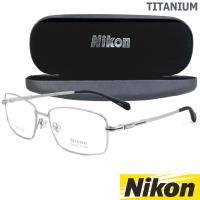 ราคา Nikon แว่นตา รุ่น NC-3208 C-3 สีเงิน กรอบแว่นตา Eyeglass frame ( สำหรับตัดเลนส์ ) ทรงสปอร์ต วัสดุ ไทเทเนียม Titanium (1280233329)