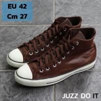 ราคา รองเท้า Converse All Star แบบหนัง หุ้มข้อ มือสอง (2826609403)