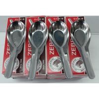 ราคา ส่งไว ช้อนจีน ช้อนแกง ช้อนสั้น หัวม้าลาย 12 โหล/แพค (7245850005)