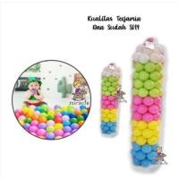 ราคา สระบอลสีพาสเทล เนื้อหา 50 ชิ้น SNI - สระบอลสีสันสดใสนุ่ม - ของเล่นอาบน้ําลูกบอลของเล่น (50751303191)