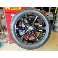 ราคา แม็กขอบ17 พร้อมยางบริสโตน 215 55 17 ปี21 ใส่รถตู้โตต้า 6รู139 (23167237769)