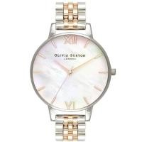 ราคา ใหม่Olivia Burton (โอลิเวีย เบอร์ตัน) นาฬิการุ่น Mother of Pearl Bracelet รุ่น OB16MOP06 หน้าปัด 38 มม. (8191304184)