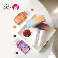 ราคา Feelfin x Gemi - ชุดของขวัญ gift set คู่สเปรย์ฉีดห้องกลิ่นDay & สเปรย์ฉีดหมอนกลิ่นNight และ Gemi Biotin & Sleep gummies (20565631126)
