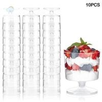 ราคา สอง 10ชิ้นทิ้งถ้วยขนมวุ้นถ้วยทิ้งถ้วยพลาสติกมูสใสวุ้นโยเกิร์ตถ้วยเครื่องมืออบภาชนะใส่อาหาร ไทย (26326183268)