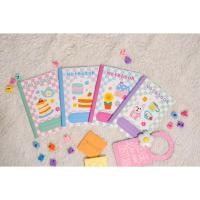 ราคา allwrite สมุดโน้ต A5 ลายการ์ตูนน่ารัก 100 แกรม 50 แผ่น #AW385 (28738413121)