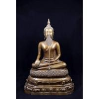 ราคา พระบูชา หลวงพ่อโต (พระพุทธไตรรัตนนายก) วัดพนัญเชิง จ.อยุธยา ปี 2547 เนื้อทองเหลือง (29601681319)