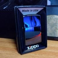 ราคา Zippo ของแท้จาก US [มือสอง] สแตนเลสสีดำเงาล้วน (24453326501)