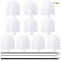 ราคา 10x แปรงขัดห้องน้ํา แปรงขัดห้องน้ํา หัวแปรงสํารอง โถสุขภัณฑ์ แปรงขัดห้องน้ําด้าม 2X (44267157764)