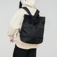ราคา กระเป๋าเป้ 2Way Bag กระเป๋าสะพายหลัง สายปรับถือได้ มีช่องซิปใส่รองเท้า แบบUnisex สไตล์Uniqlo Utility 2WAY (44152712834)