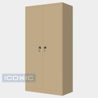 ราคา ตู้เหล็ก 2 บานเปิด มือจับบิด รุ่น MLK-2 (11185010088)