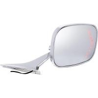 ราคา ยูไนเต็ดแปซิฟิก 110297 กระจกมองข้างทรงสี่เหลี่ยมพร้อมกระจกนูนและไฟเลี้ยว LED สําหรับ 1968-79 Chevy Car - R/H,chrome (43370710672)