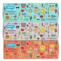 ราคา SMARTER สมาร์ทเตอร์กระดาษเช็ดหน้าเหนียวนุ่มรุ่นกล่องลายสไมล์ลี่ 150แผ่น แพค 3 [8853474066711] (22523006482)