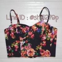 ราคา Topshop crop top แท้ (5942389845)