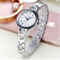 ราคา GEDI (จีดี้ วอช) นาฬิกาข้อมือผู้หญิง สีเงิน หน้าขาว งานเกาหลี ของแท้ กันน้ำได้ - พร้อมกล่องแบรนด์ (1271968755)