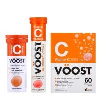 ราคา Voost Effervescent Tablets Supplement Vitamin C 10/20/60 Tablets Adult Multi Vitamin C เม็ดฟู่เสริมวิตามินซี (5223524088)
