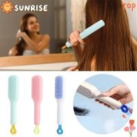 ราคา SUNRISE หวีผมทําความสะอาดด้วยตนเอง, ป้องกันไฟฟ้าสถิตทําความสะอาดด้วยตนเอง Magic Retractable หวี, เครื่องมือทําผม ABS เรียบ (41326019936)