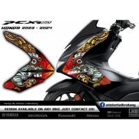 ราคา สติ๊กเกอร์แต่งลายรถ HONDA PCX 160 2022 ลาย หน้ายักษ์ (27529799404)