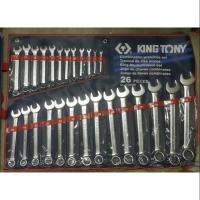 ราคา ประแจแหวนข้างปากตาย 26ชิ้นเบอร์ 6-32 king tony 1226mr (6613617988)