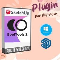 ราคา Bool Tools 2 v2.2.0 (ปลั๊กอินเครื่องมือบูลีนที่เหนือกว่า Solid Tools) Plugin for Sketchup 2023-2025 (44405065664)
