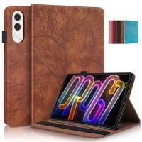 ราคา Coque สําหรับ Xiaoxin Pad Pro GT กรณี tb710fu Emboss ต้นไม้ PU หนังกระเป๋าสตางค์สําหรับ Lenovo Xiaoxin Pad Pro GT 11.1 นิ้ว (57451226539)