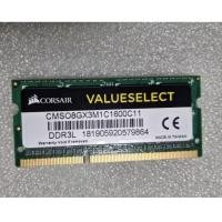 ราคา (มือ2)แรม 8GB 1600 DDR3 สำหรับ Notebook ยี่ห้อ CORSAIR (42456719905)