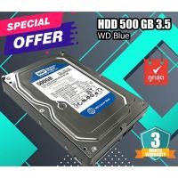 ราคา Hard Drive ฮาร์ดดิสก์ WD Blue 500GB SATA 3.5 6Gbps 7200RPM" มือสอง มีประกัน (5185141791)