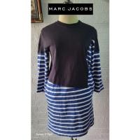 ราคา รหัส 0490 เดรสกระโปรง ลายทาง แบรนด์ MARC JACOBS ไซส์XS อก 36 ยาว 33 (26970783492)