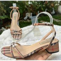 ราคา Burberry heels sandals Sz.38 มือสองแบรนด์แท้ (27063025481)