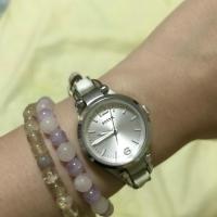 ราคา นาฬิกาข้อมือ Fossil แท้ สายหนังสีขาว (3225632129)