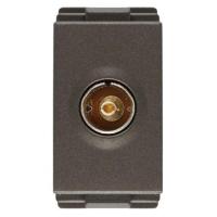 ราคา [พร้อมส่ง] HomeDoDee เต้ารับโทรทัศน์ 75 โอห์ม HACO TJ-W8201TV-ST สีแม็ทแบล็ค เต้ารับสายไฟ เต้ารับ (10340740746)