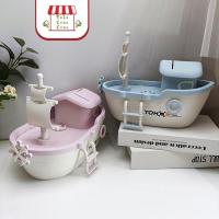 ราคา LAYAR TCC FREE สติ๊กเกอร์ 3D & 2D !! กระปุกออมสินน่ารักรูปเรือโจรสลัดเรือกระปุกออมสินหน้าจอการเรียนรู้เพื่อบันทึกของขวัญเด็ก (40224509397)