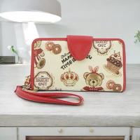 ราคา Henneybear - Hw002 กระเป๋าสตางค์ใบยาว กระเป๋าเงิน กระเป๋าสตางค์ผู้หญิงใส่ธนาบัตร ใส่เหรียญ ใส่บัตรได้เยอะ (26061686752)