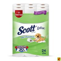 ราคา สก๊อตต์ เอ็กซ์ตร้า กระดาษชำระแบบม้วนความยาวพิเศษ แพ็ค 24 (53550543804)