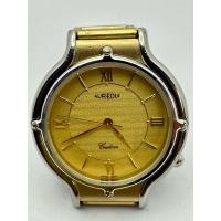 ราคา AUREOLE Custom QUARTZ ตัวเรือนชุบ Nickel นาฬิกาผู้ชาย มือสองของแท้ (18494580506)