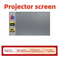 ราคา โปรเจ็กเตอร์ขนาด 60/100 นิ้วหน้าจอป้องกันแสงสะท้อนพิเศษโปรเจคเตอร์ 4เค แบบพกพาการจัดเก็บหน้าจอพับ (43416858512)