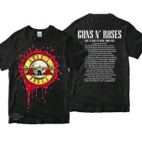 ราคา เสื้อยืด guns n rosesTOUR 2018 Premium tshirt guns rose เสื้อยืดวงดนตรี S-5XL ท็อปส์ (43504613009)