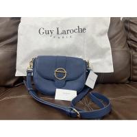 ราคา กระเป๋าสะพายหนัง ยี่ห้อ guy laroche แท้ 100% สีน้ำเงิน (19506795022)