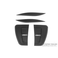 ราคา ชุดเสริม+คิ้วขอบฝากระโปรงหน้า REVO 4WD (ดำด้าน) #4968 (726713583)