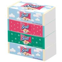 ราคา SCOTT กระดาษเช็ดหน้า สก๊อตต์ 2ชั้น จำนวน 160แผ่น/ห่อ ยกแพ็ค 4ห่อ กระดาษชำระ (6540902897)