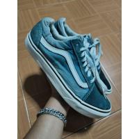 ราคา Vans สีกรมหนอนขาว ไซร้ 39/25 มือสองของแท้ (52351417462)