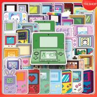 ราคา พร้อมส่ง 50แบบ สติกเกอร์ เกมกด เกมมือถือ เกมบอย retro gameboy game console colorful sticker (27626326619)