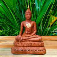 ราคา [nachariti]พระพุทธรูปศิลปะสุโขทัย มวลสารเนื้อหินศิลาแลง หน้าตัก5นิ้ว เก่าขลังผสมมวลสาร เข้มขลังงดงามหน้าบูชา (22436494412)